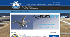 Desktop Screenshot of dekalbcountyairport.com